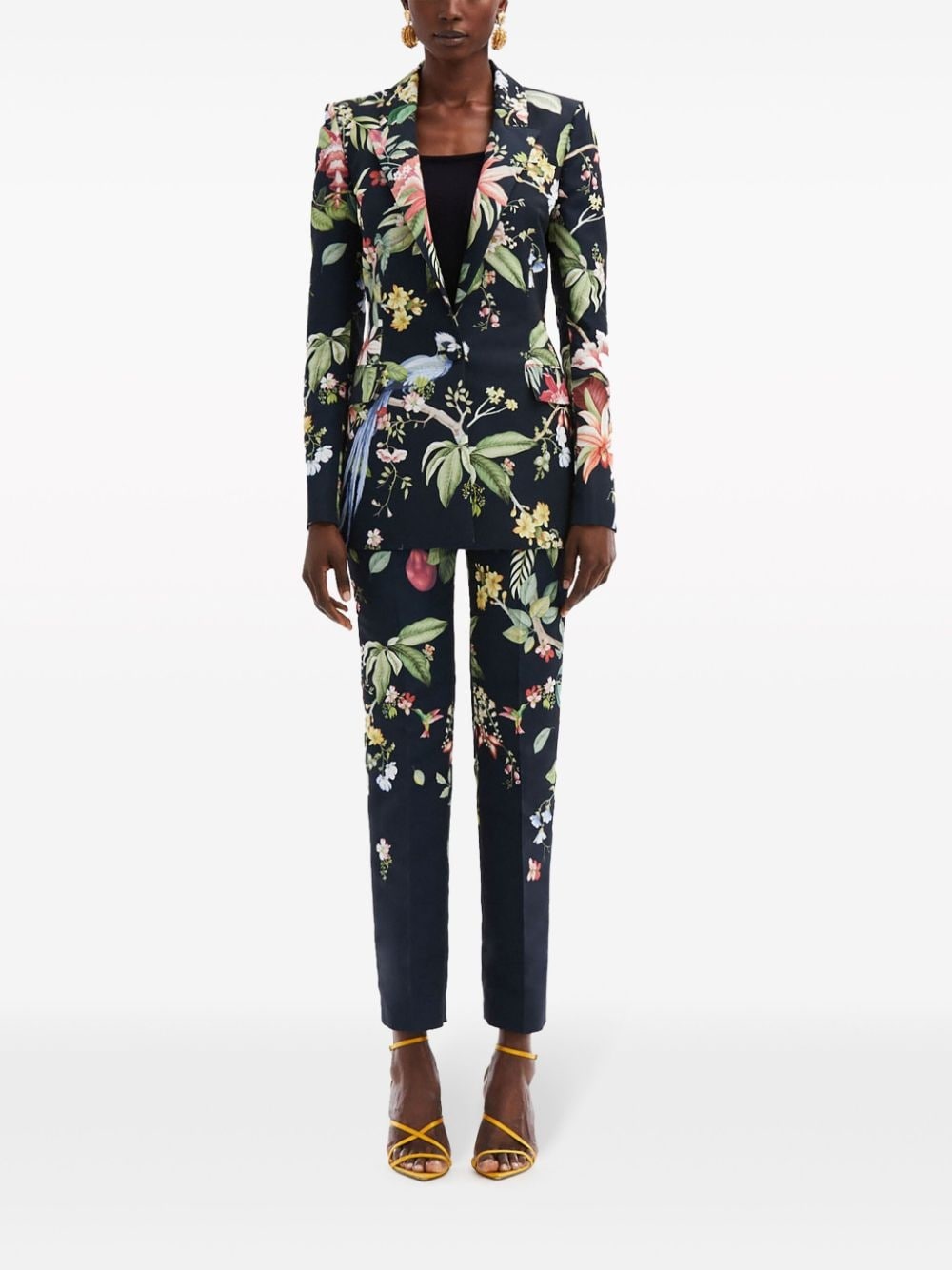 Flora & Fauna Faille blazer - 2