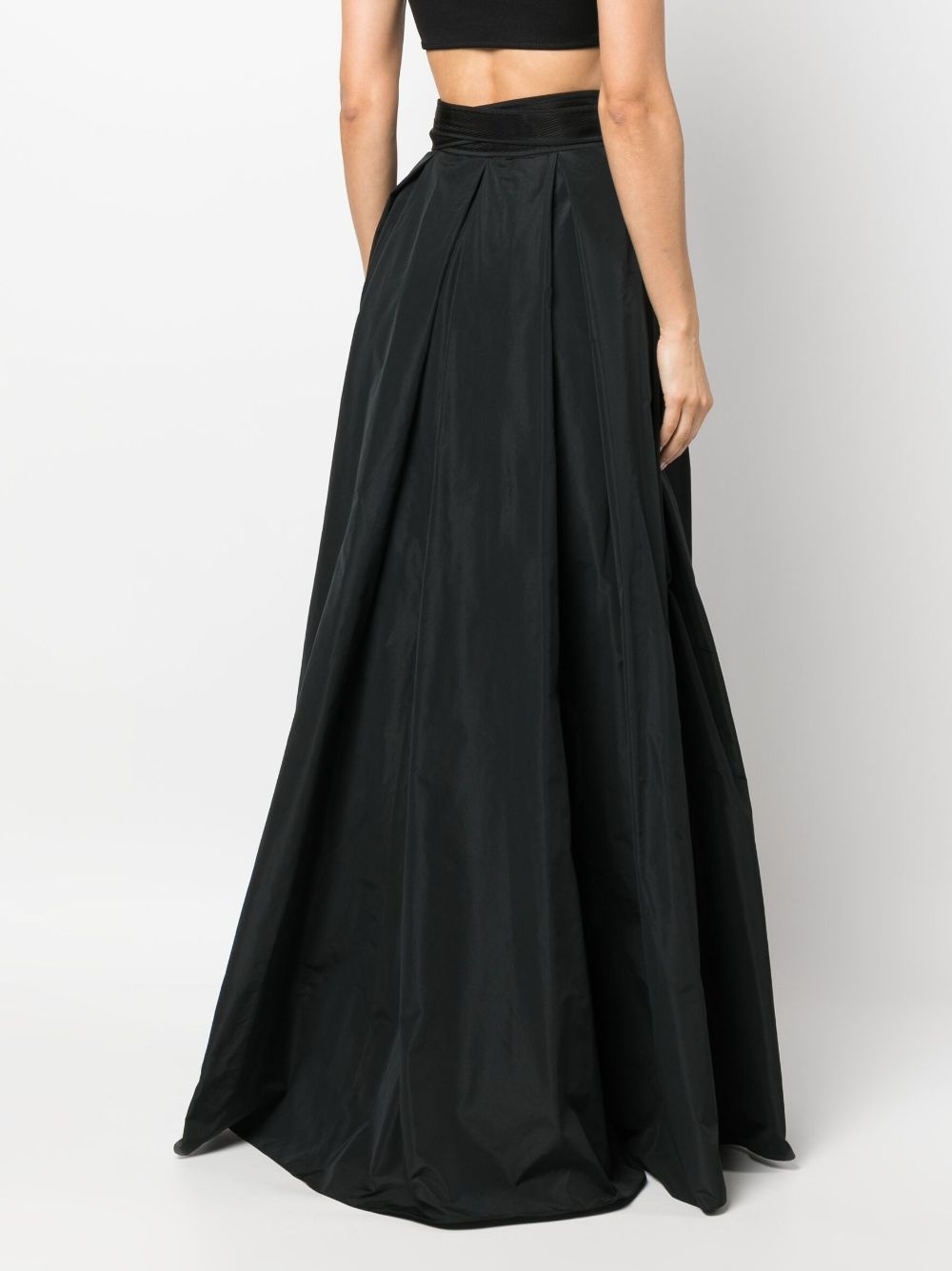 Nocepesca pleated maxi skirt - 4