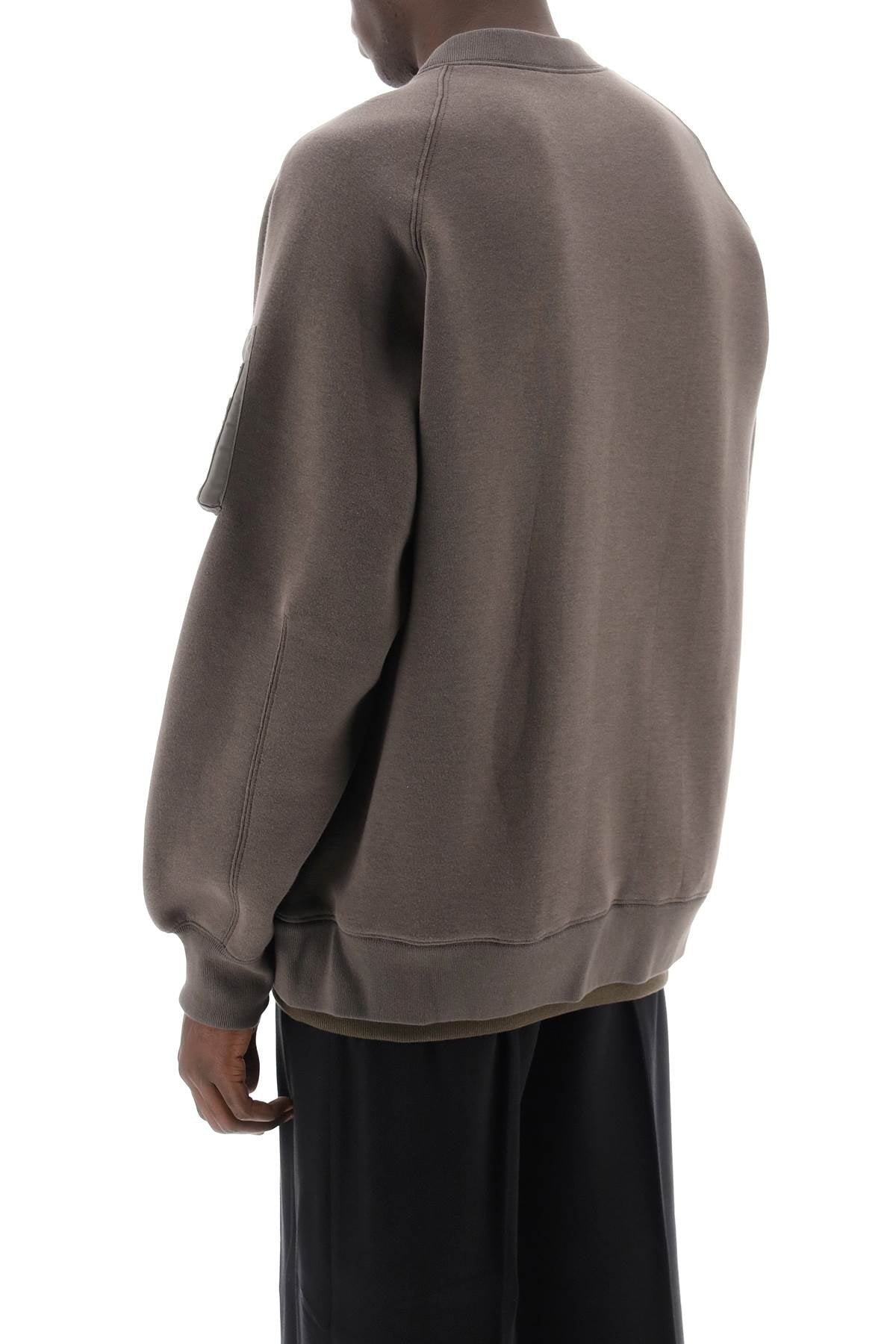 DOUBLE HEM SWEATSHIRT - 4