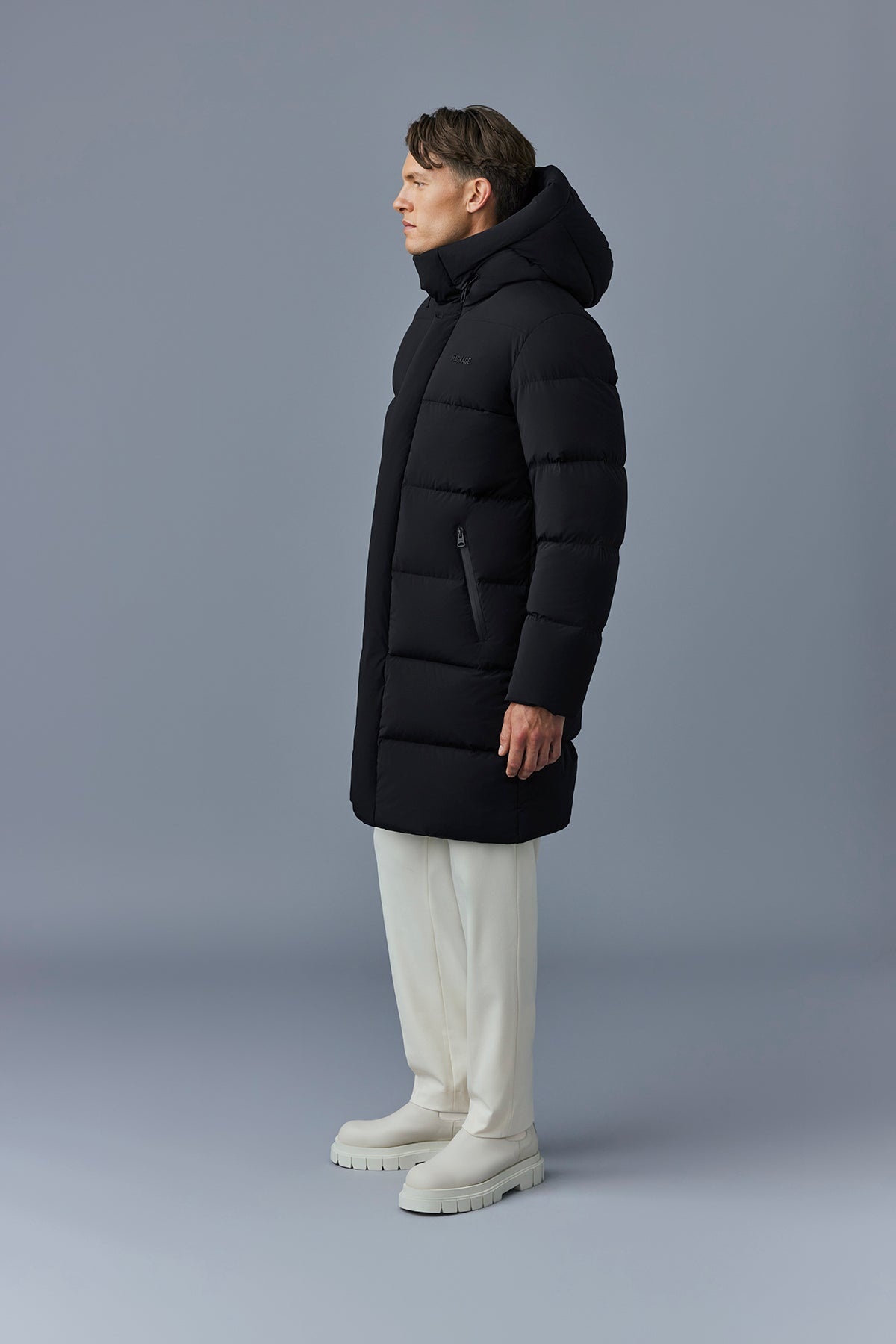 ANTOINE-CITY Recycled down parka - 3