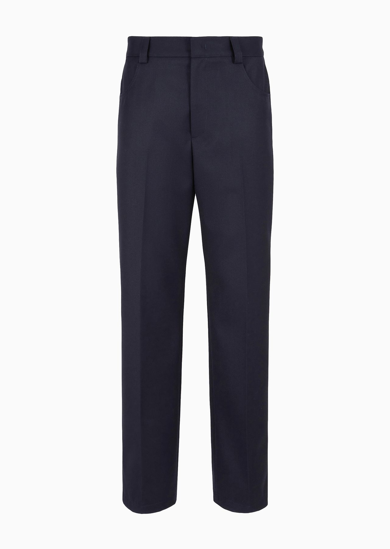 Heavyweight trousers in compact gabardine - 1