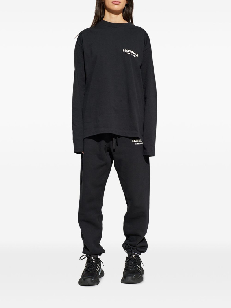 ESSENTIALS drawstring logo-detail track pants outlook