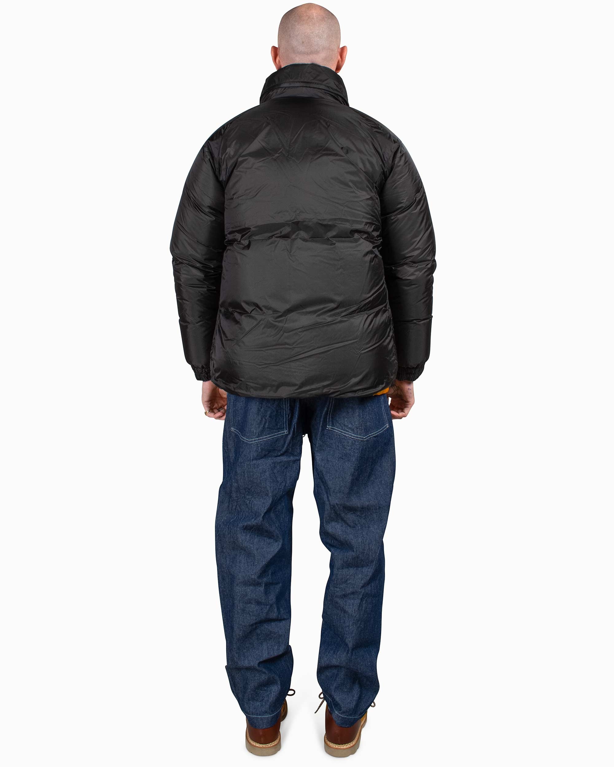 Aurora Light Stand Collar Down Jacket Black - 4