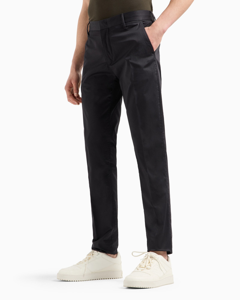 EMPORIO ARMANI Stretch-cotton chinos outlook