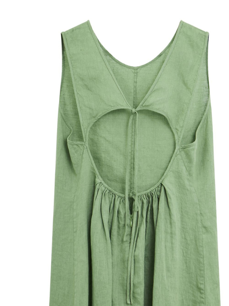 cut-out tie-fastening maxi dress 4