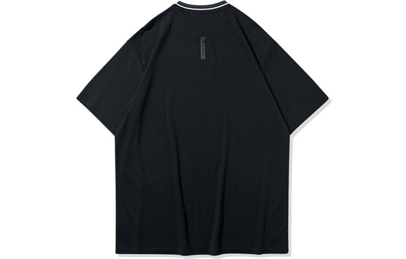 Li-Ning Li-Ning Wade Logo Loose Fit T-shirt 'Black' AHSQ159-1 outlook