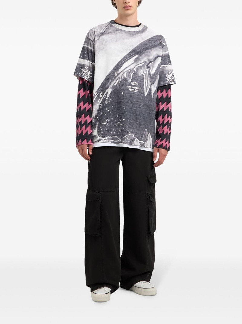 GCDS Morso oversized t-shirt outlook