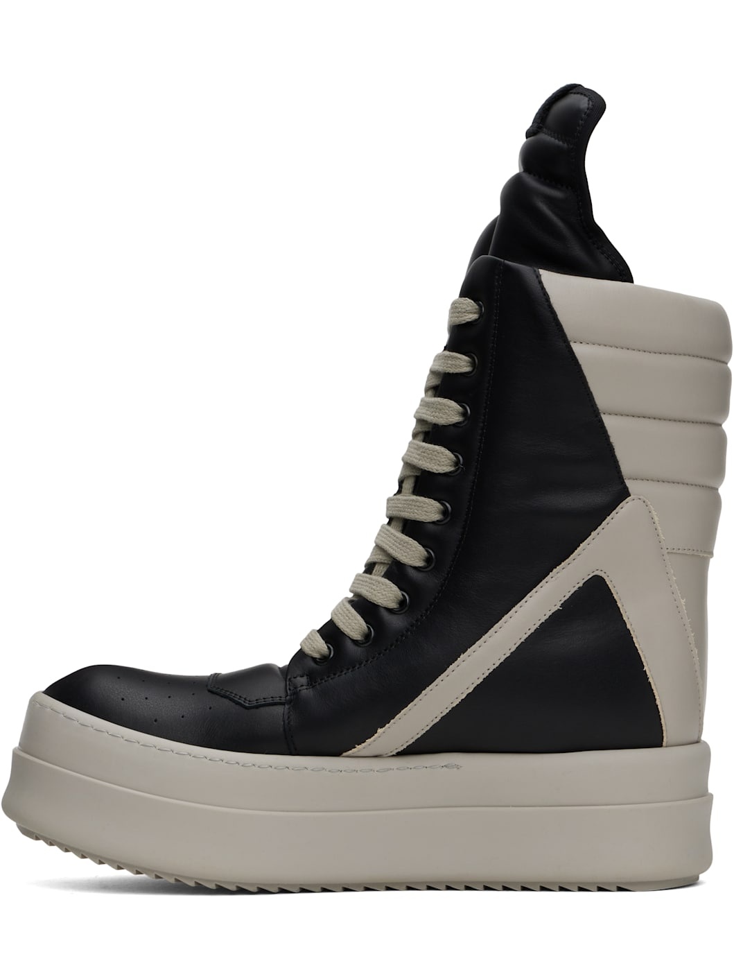 Black & Off-White Porterville Mega Geobasket Sneakers - 3
