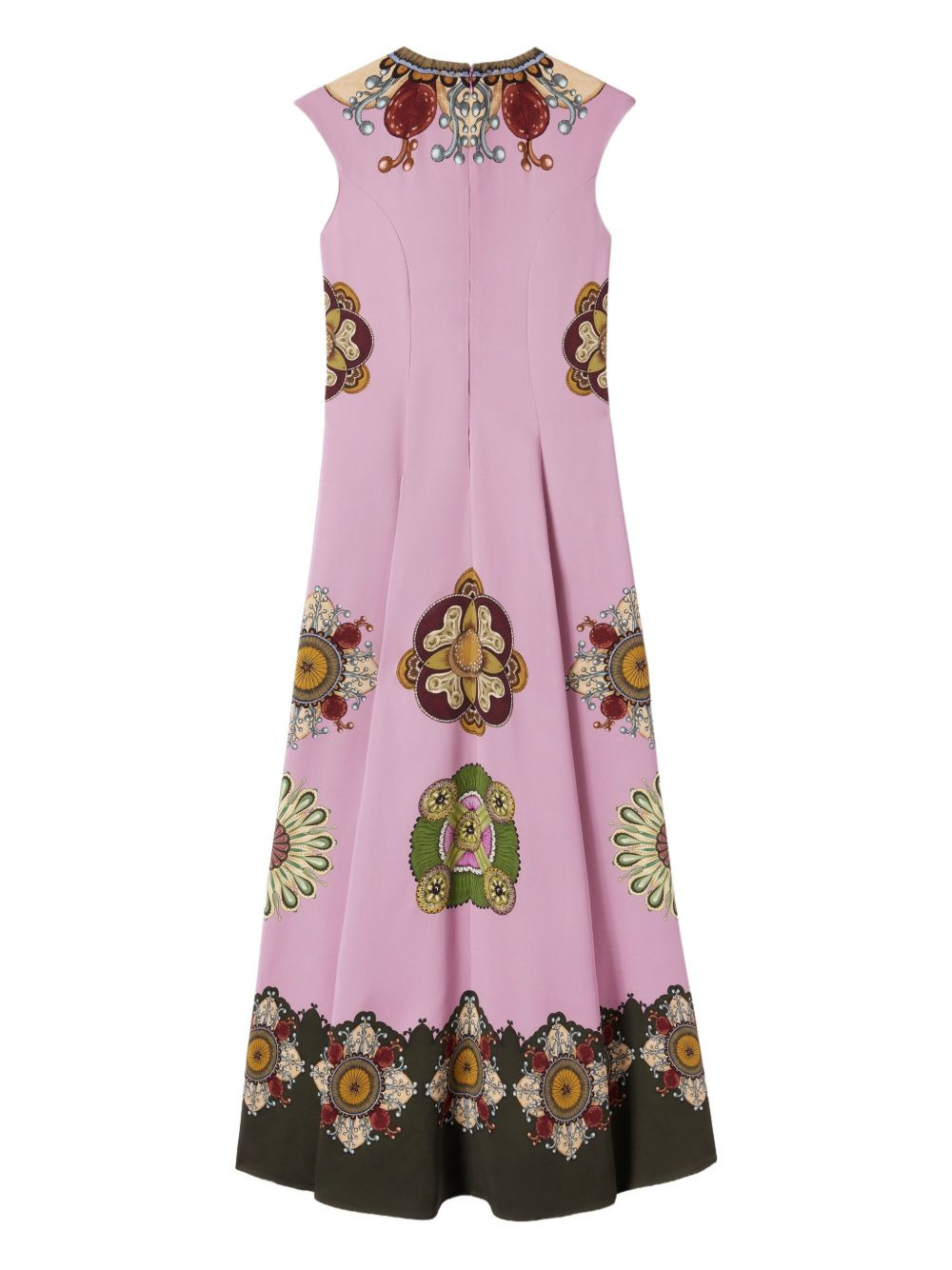 Park Ave print midi dress - 5
