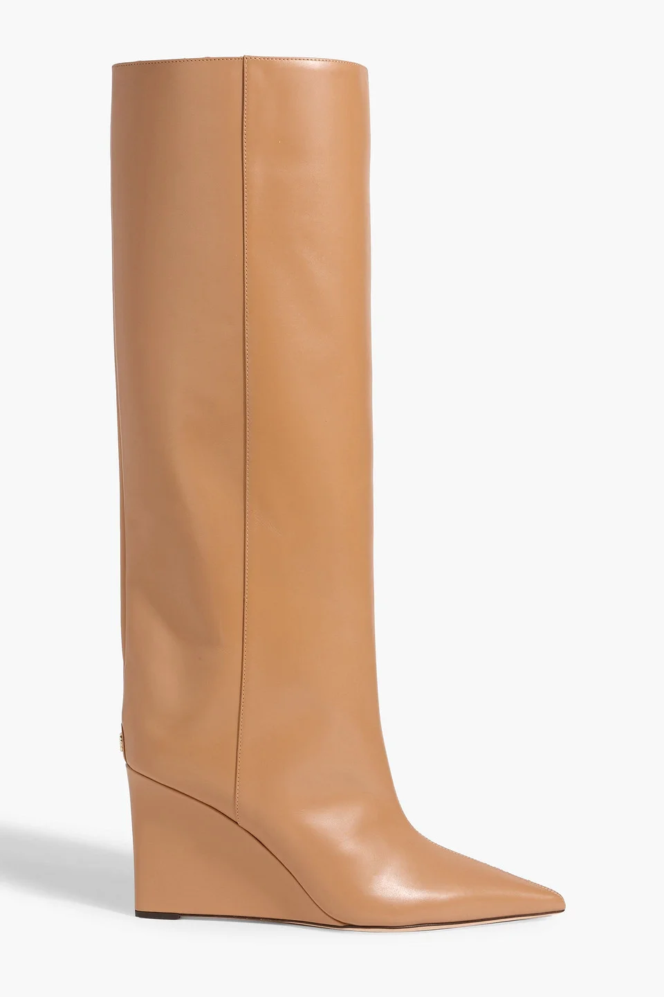 Blake 85 leather wedge knee boots - 1