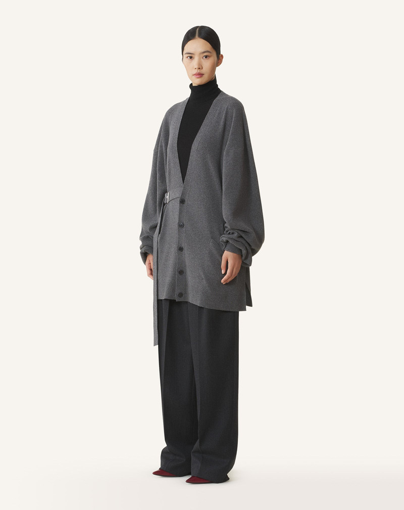 WOOL AND CASHMERE OVERSIZED CARDIGAN 3
