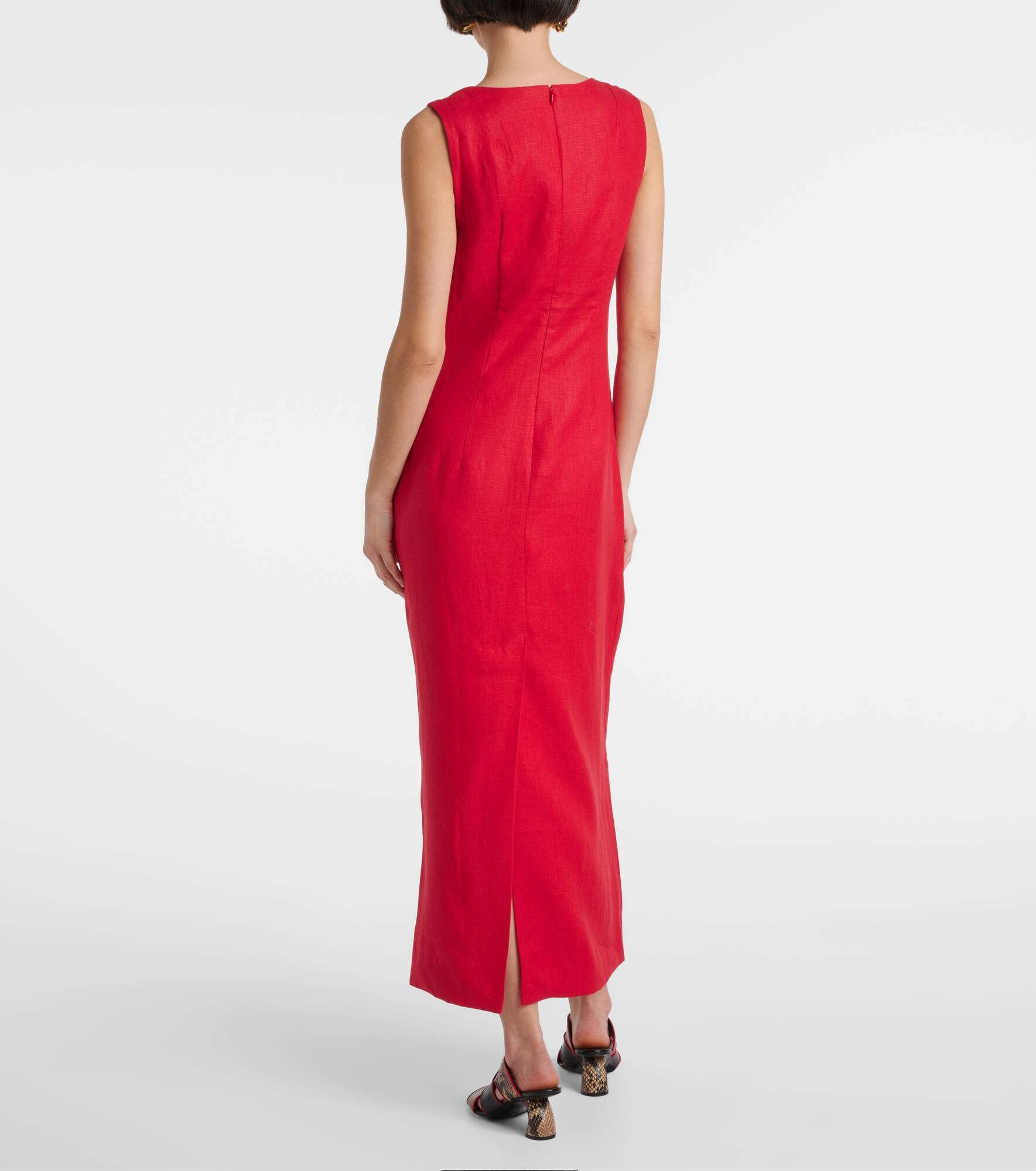 Felice linen maxi dress - 3