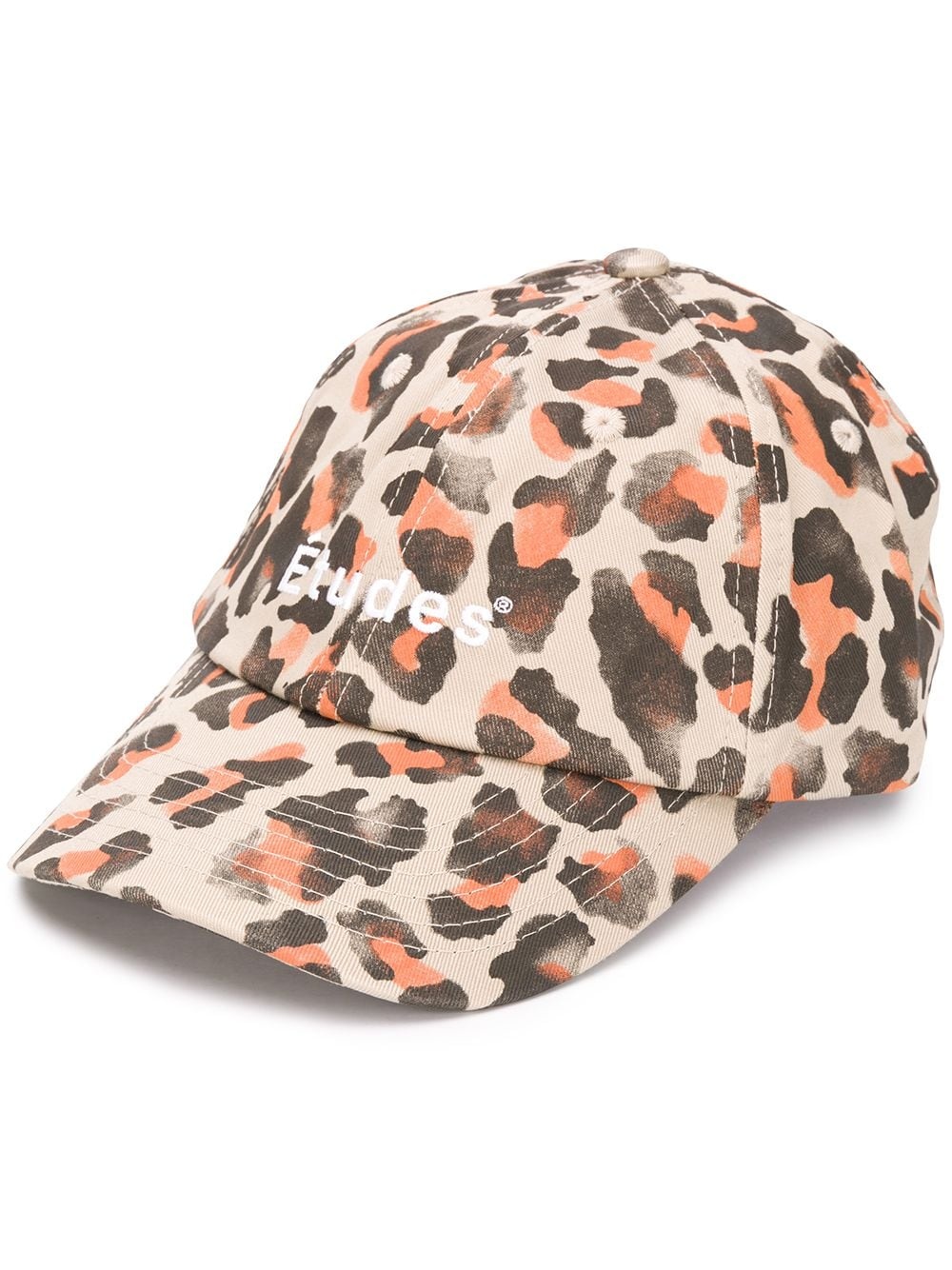 Booster leopard print cap - 1