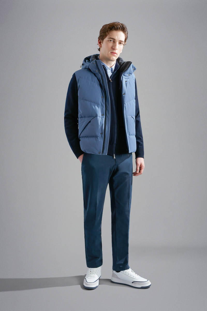 Paul & Shark WOOL SWEATER WITH TYPHOON® INSERTS outlook