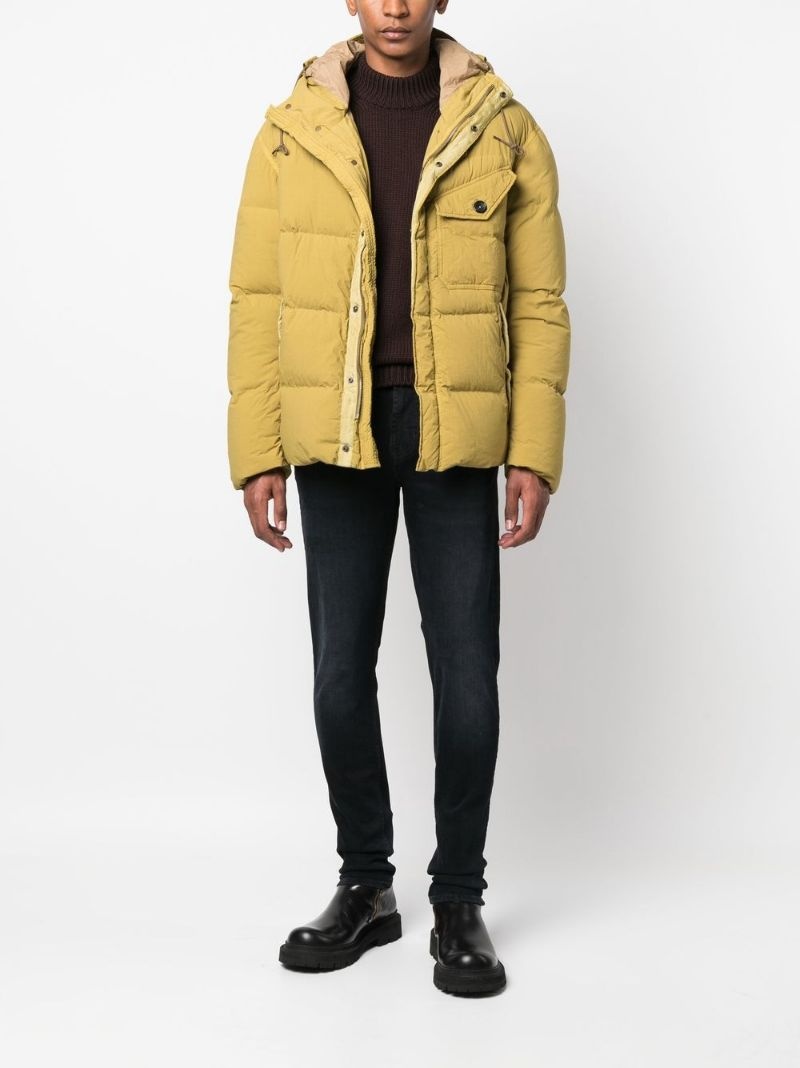 hooded down puffer jacket - 2