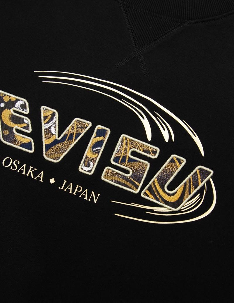 TATTOO KOI-PATTERN LOGO PRINT SWEATSHIRT 7