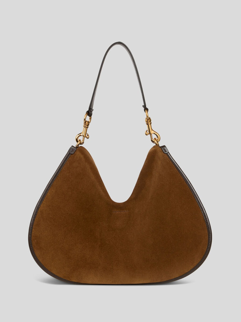 MAXI SUEDE PONY BAG WITH EMBROIDERY 3