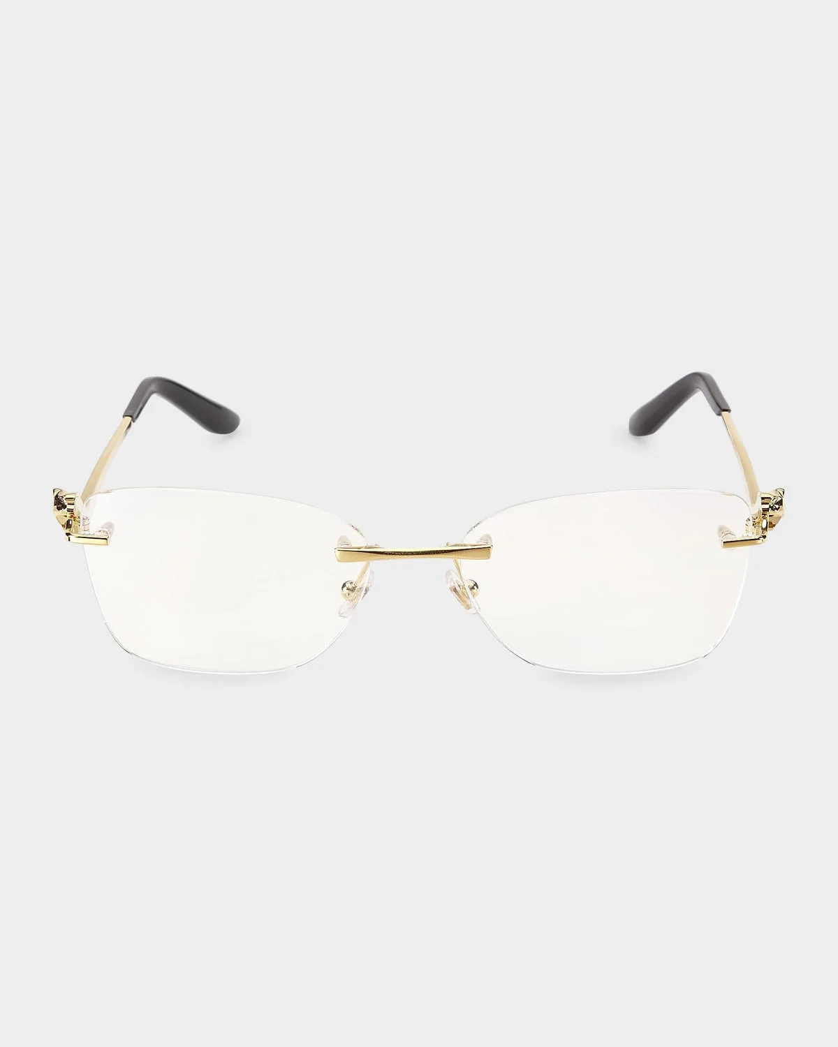 57MM Rimless Cat-Eye Eyeglasses - 1