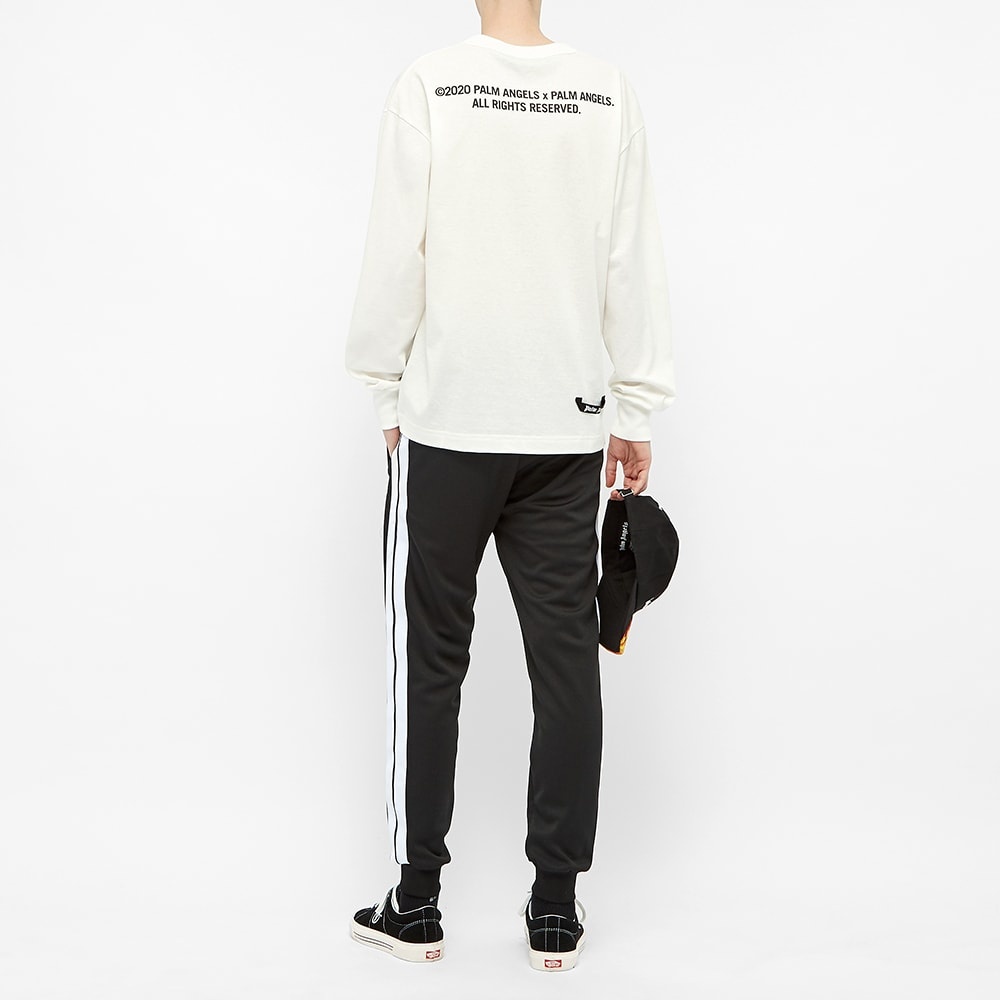 Palm by Palm Angels Long Sleeve Palm Logo Tee - 7