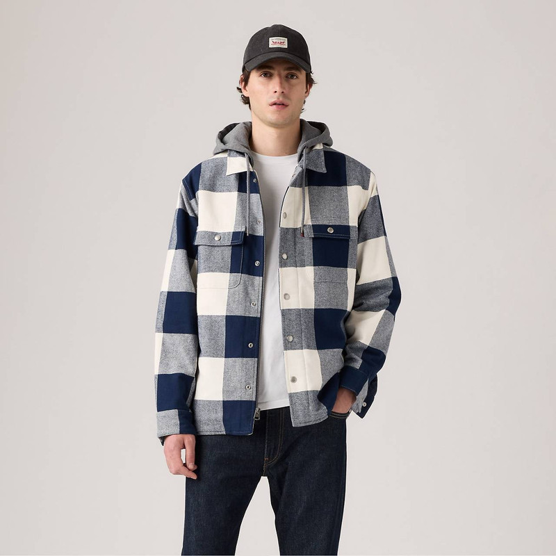FRANCISCO SHERPA FLANNEL JACKET 1