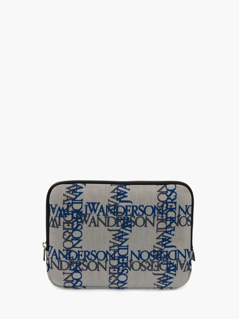 logo-print iPad pouch 1