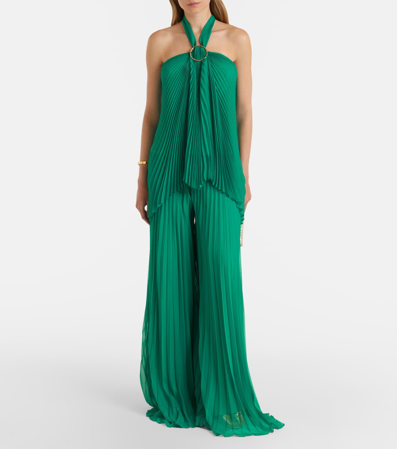 Max Mara Grembo pleated wide-leg pants outlook