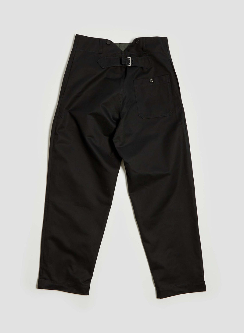 Nigel Cabourn Farm Pant In Black outlook