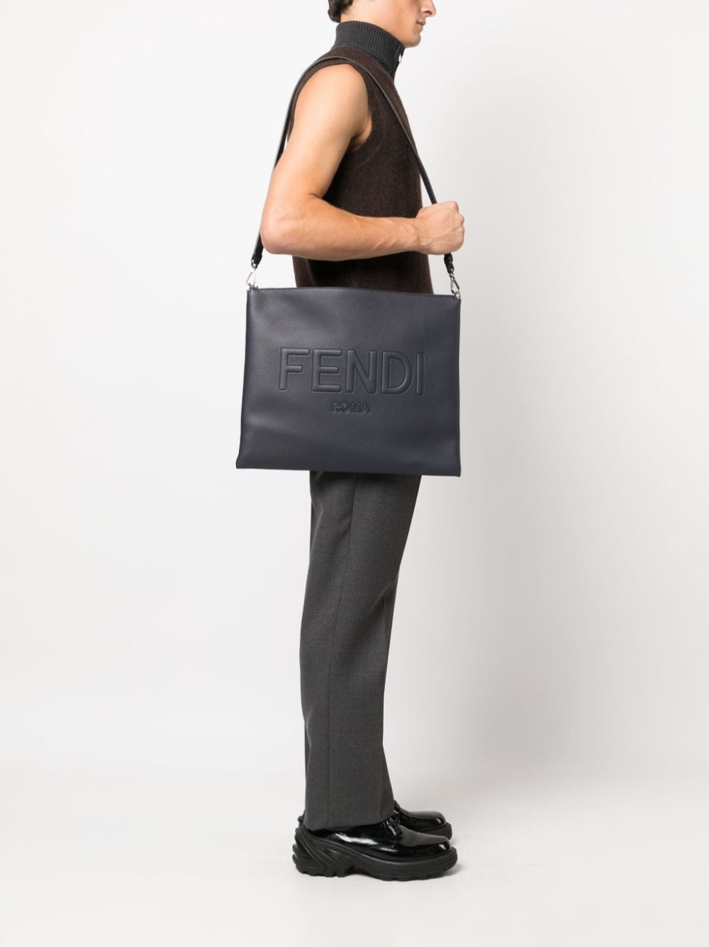 Fendi After leather shoulder bag - 2