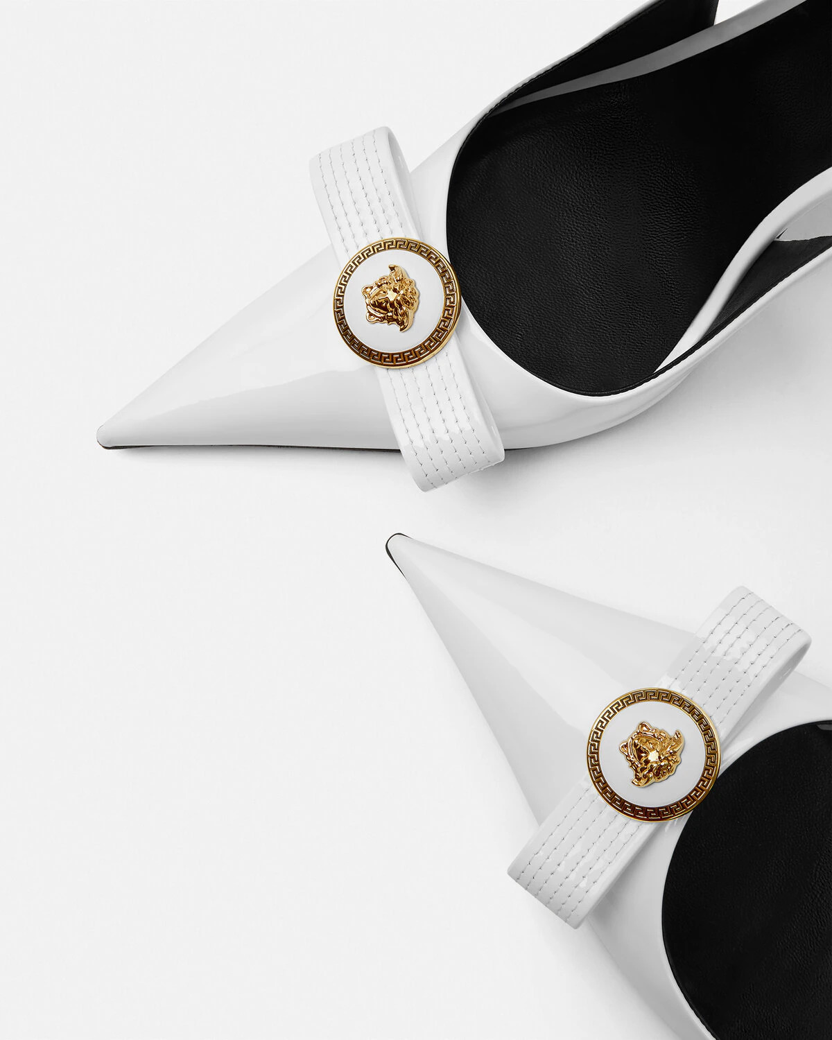 Gianni Ribbon Slingback Pumps 110 mm - 6