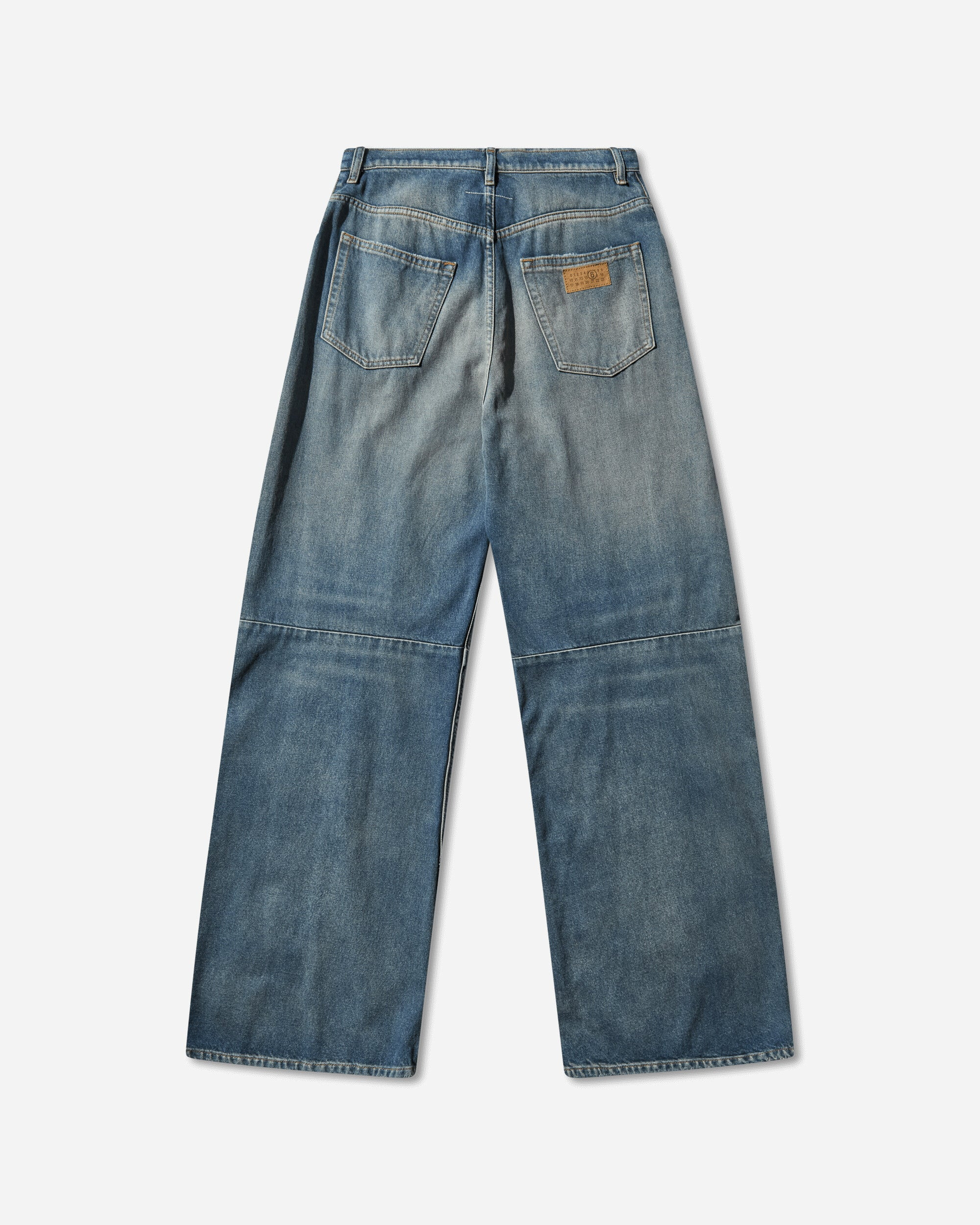 Men's Wide-Leg Jeans Blue - 2