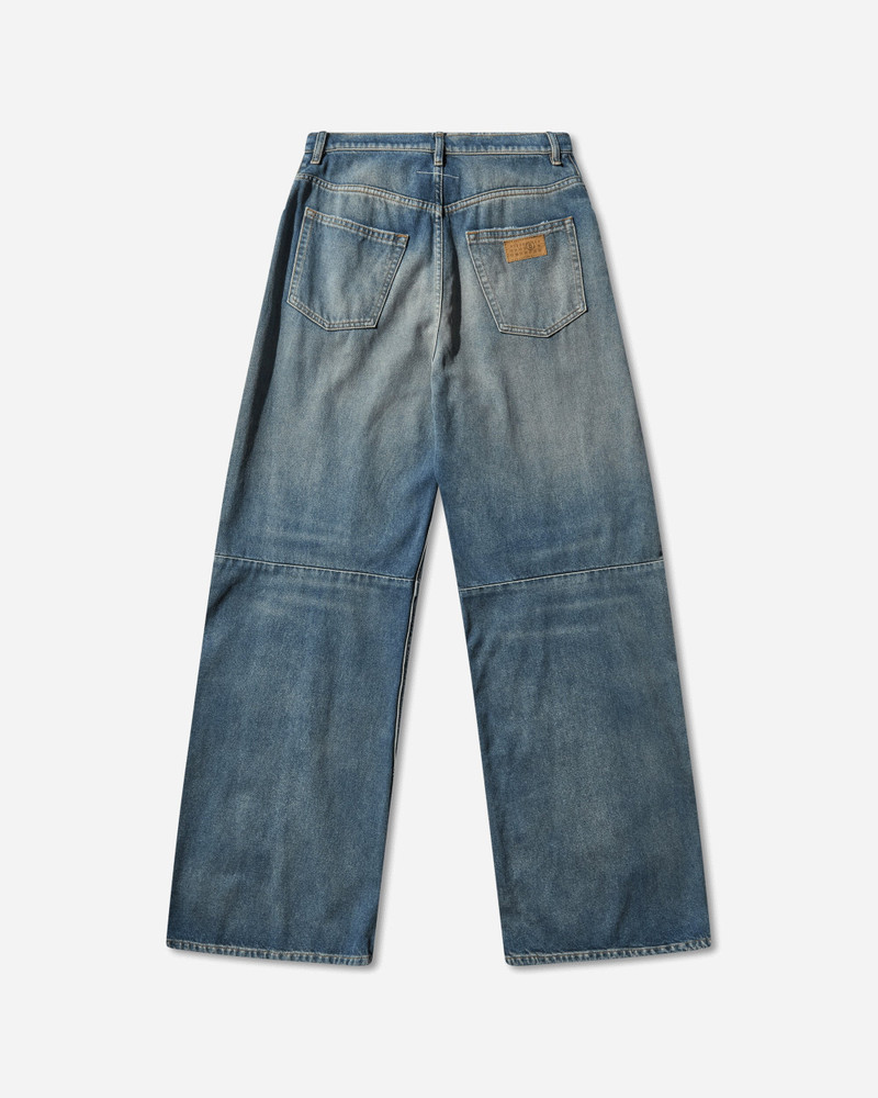 MM6 Maison Margiela Men's Wide-Leg Jeans Blue outlook