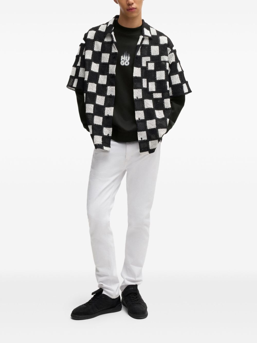 logo cotton sweatshirt - 2