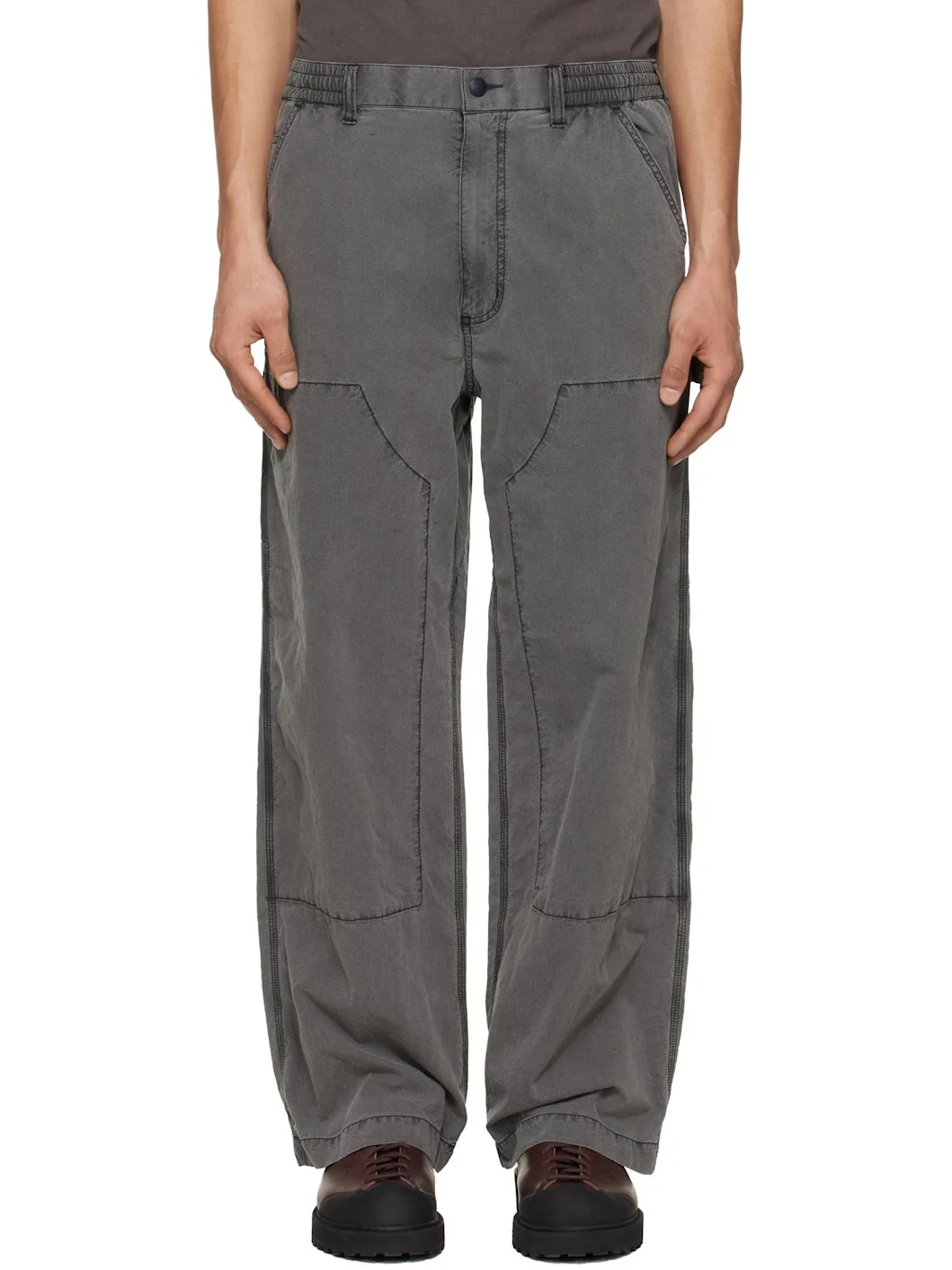Gray Weather Deck Trousers - 1
