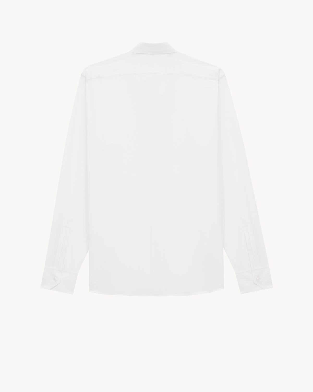 SAINT LAURENT SHIRT IN COTTON POPLIN | ysl | REVERSIBLE