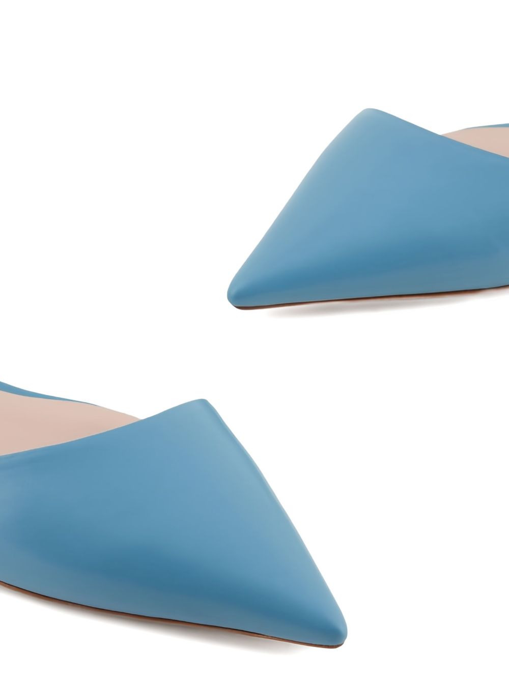 ankle strap pointed ballerinas - 3