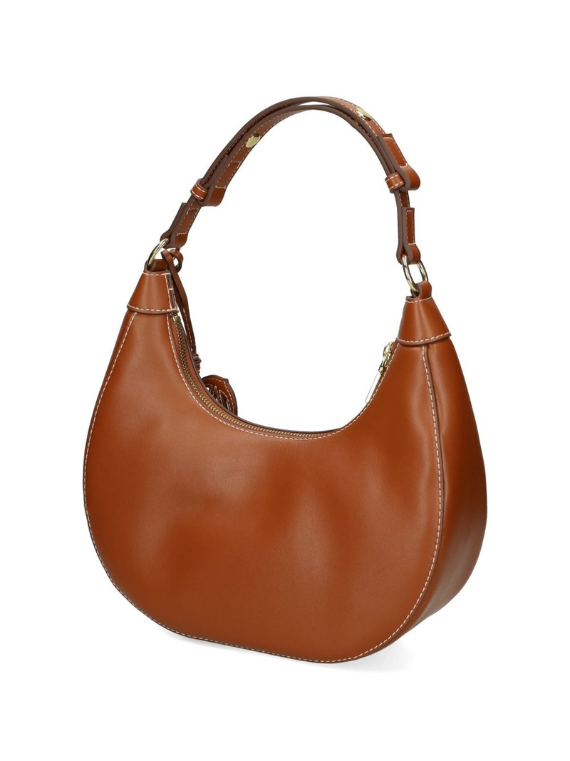 heart-charm stitched shoulder bag 3
