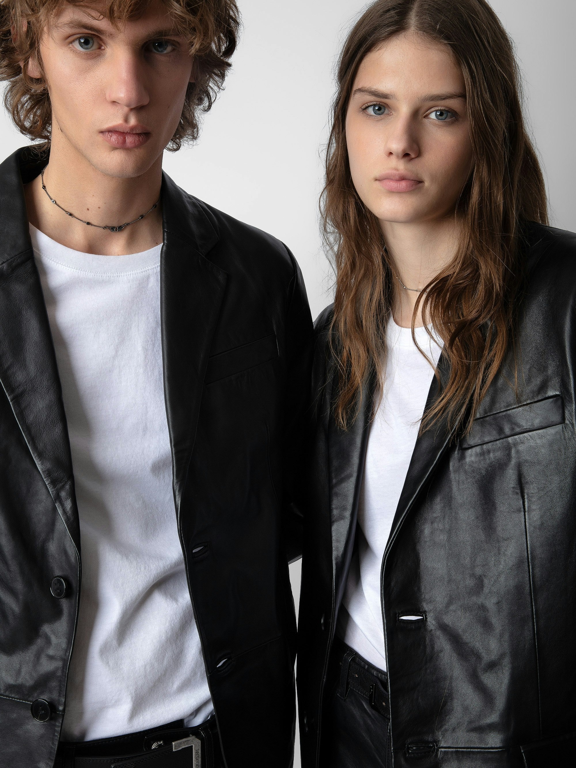 Valfried Leather Blazer - 5
