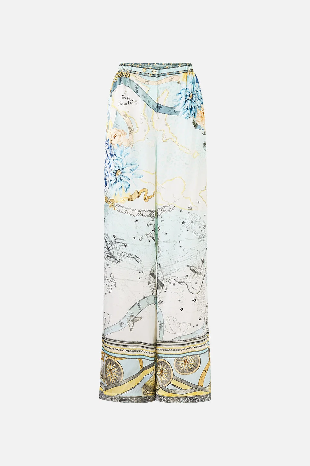 BUTTON FRONT LOUNGE PANT - 1