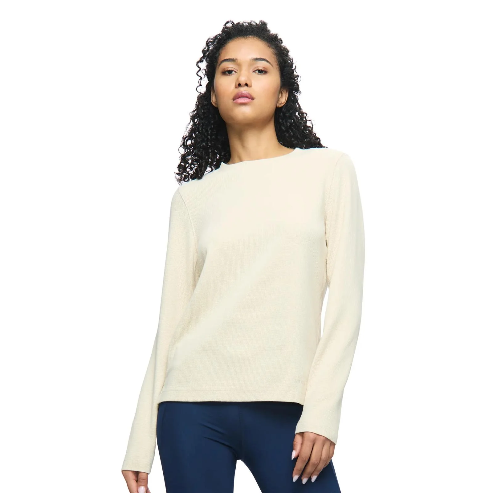 Women's Peakshadow Long Sleeve Waffle Tee - 1