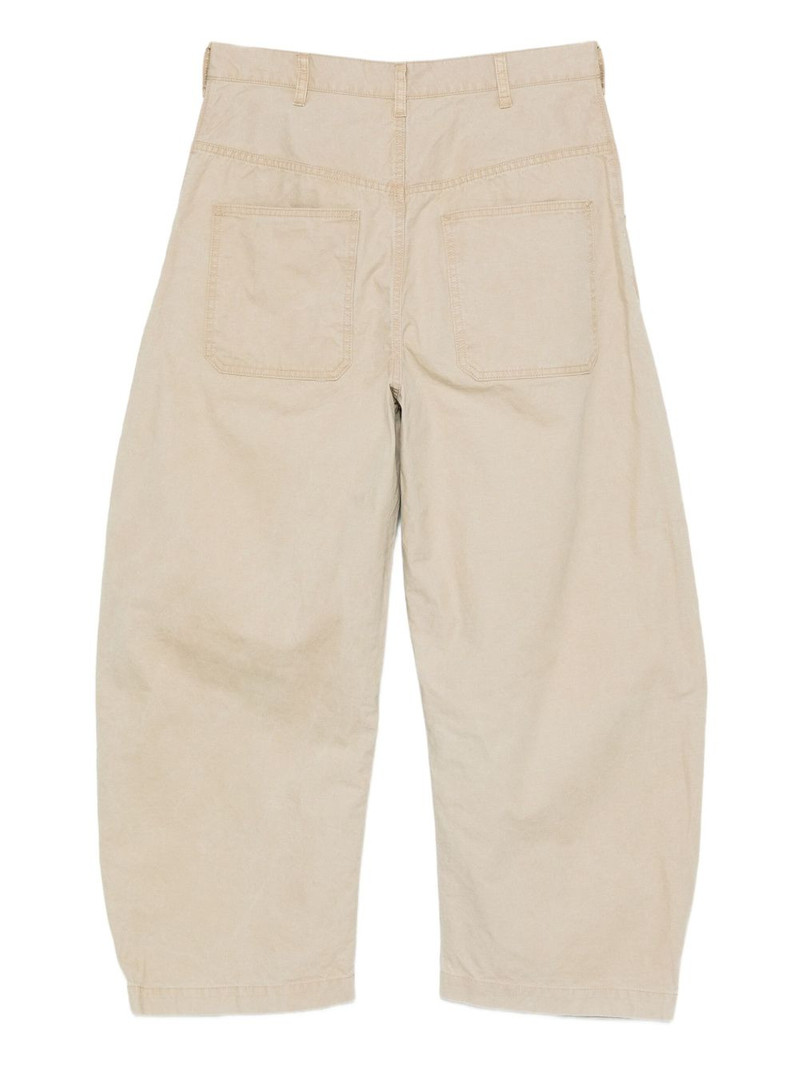 Comme des Garçons Homme crinkled-leg trousers outlook