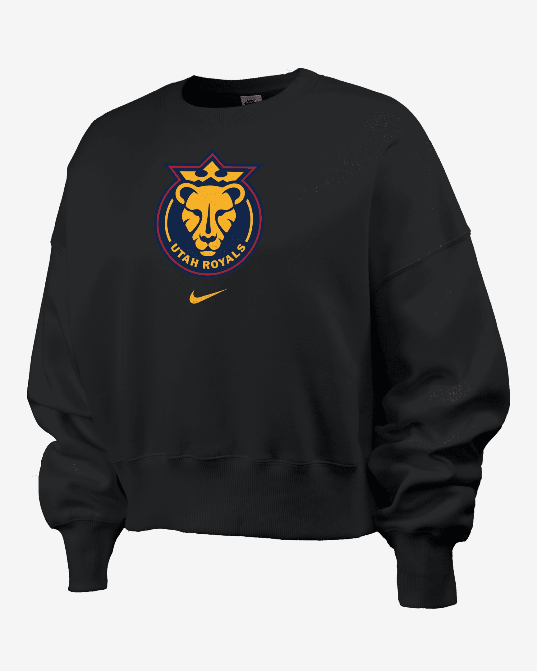 Utah Royals FC Phoenix Fleece Nike Women's NWSL Crew-Neck Sweatshirt - 1