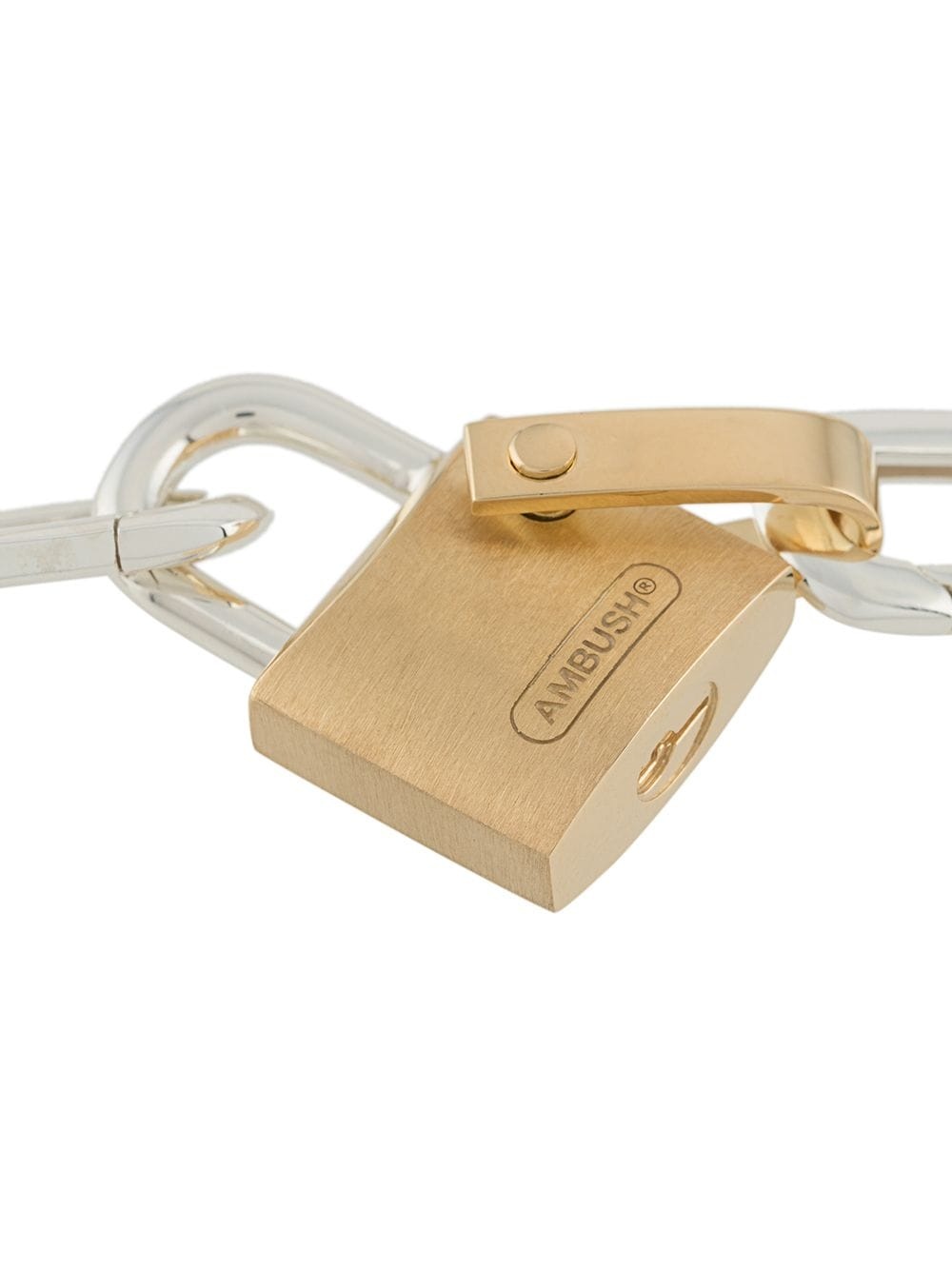 small padlock bracelet - 3