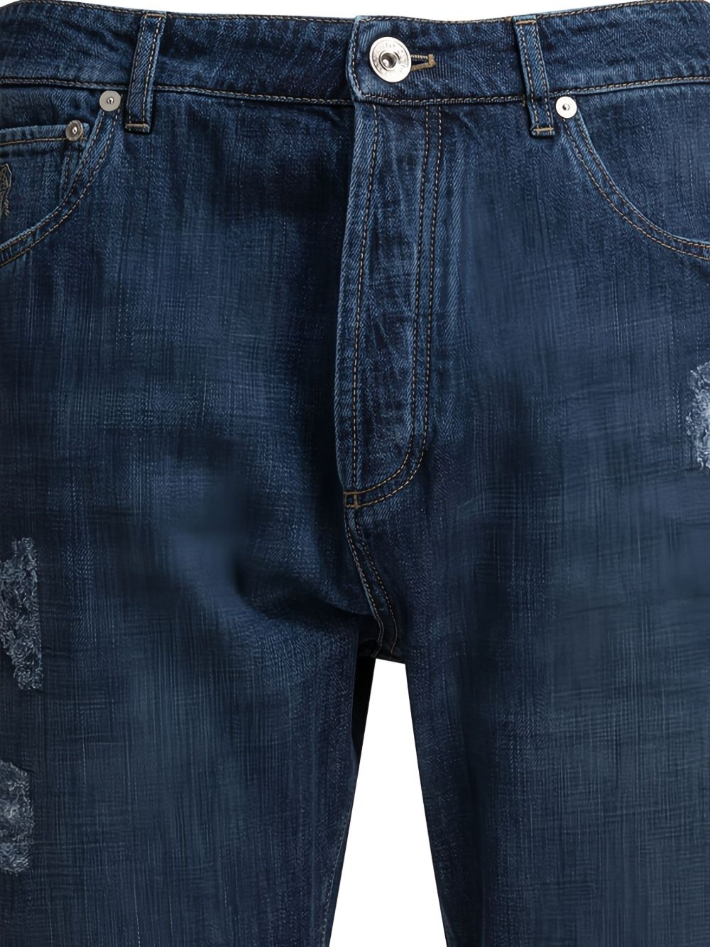 distressed jeans - 4