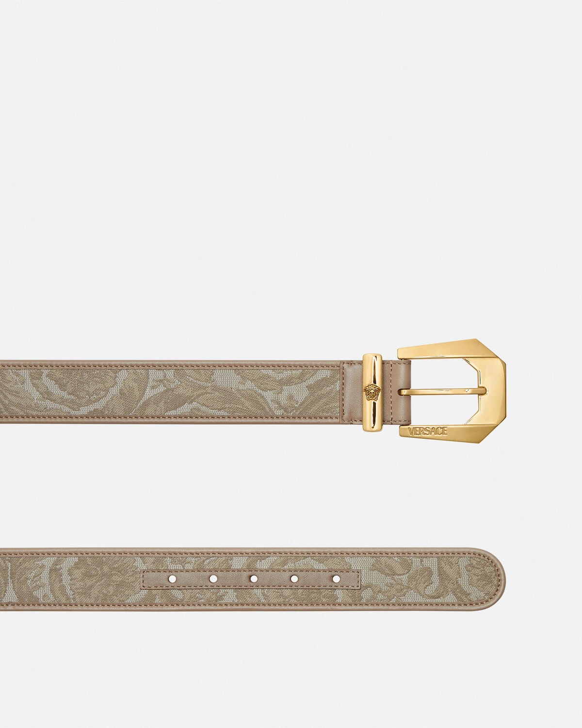 Medusa Heritage Barocco Jacquard Belt 4 cm - 2