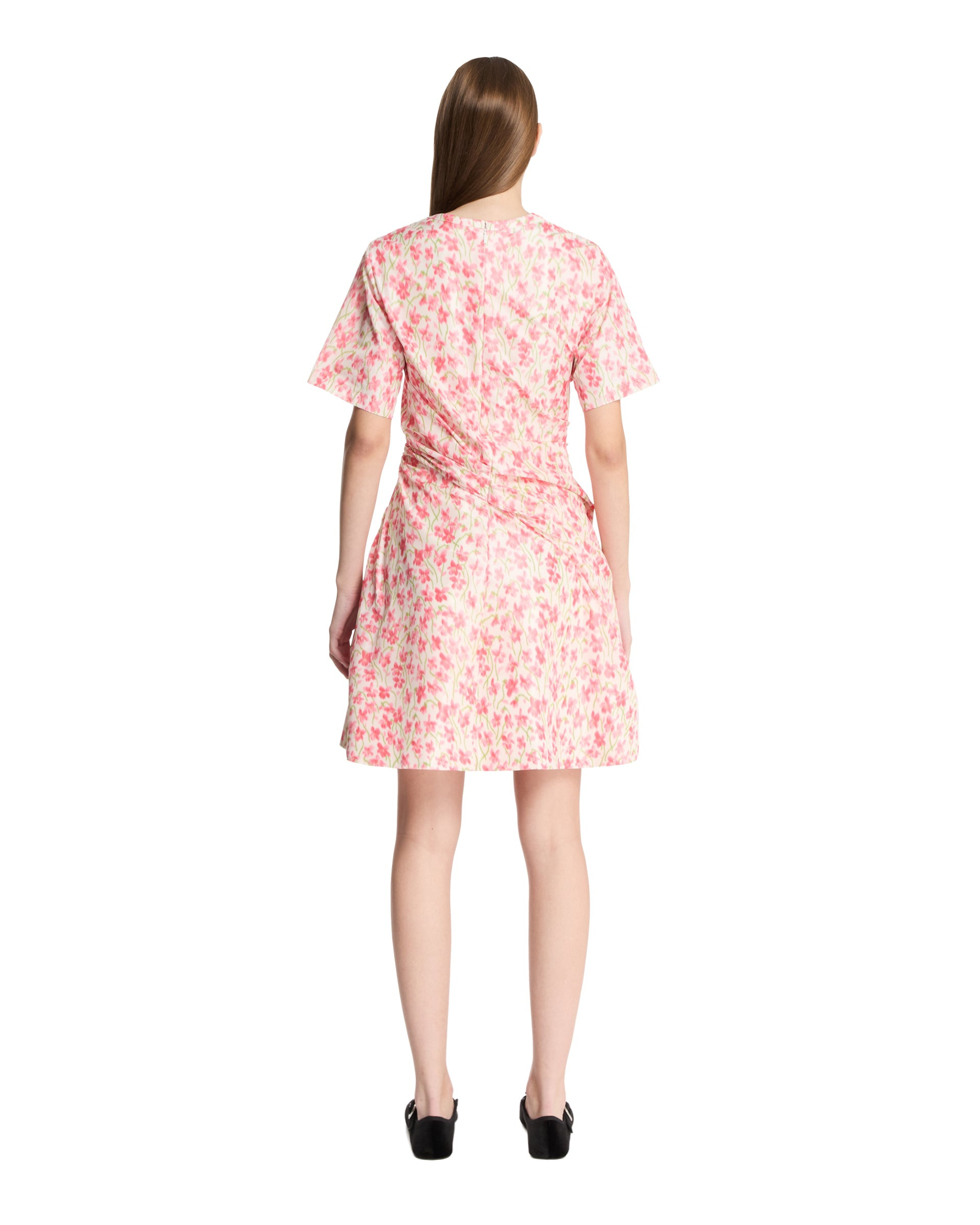 Floral Silk-Blend Taffeta Dress - 3