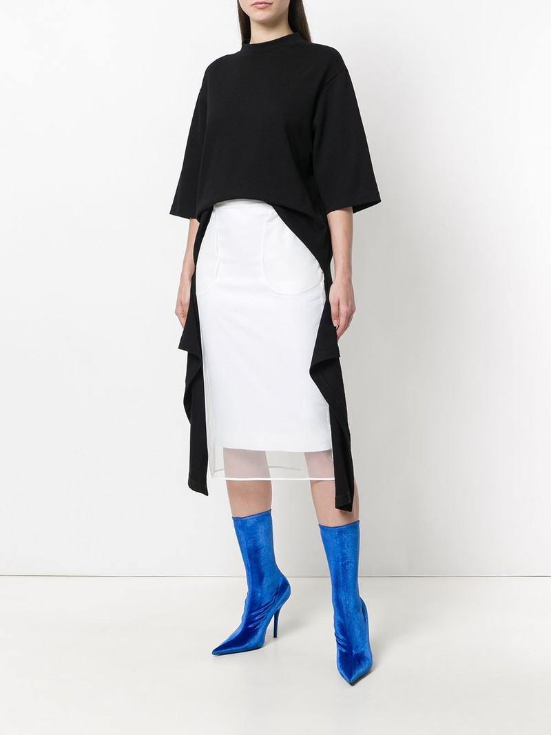 Givenchy mid-length pencil skirt outlook