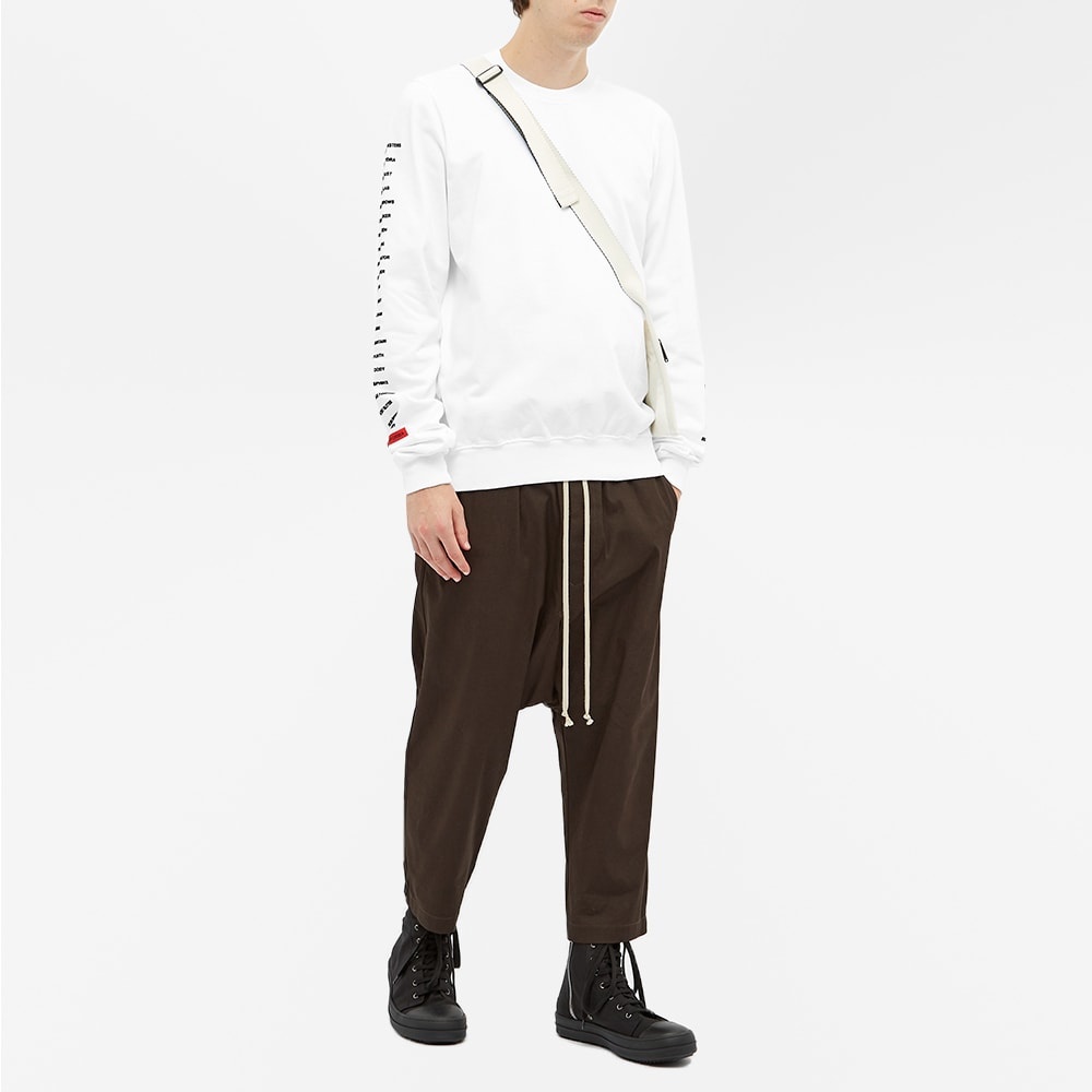 Rick Owens DRKSHDW Printed Arms Crew Sweat - 5