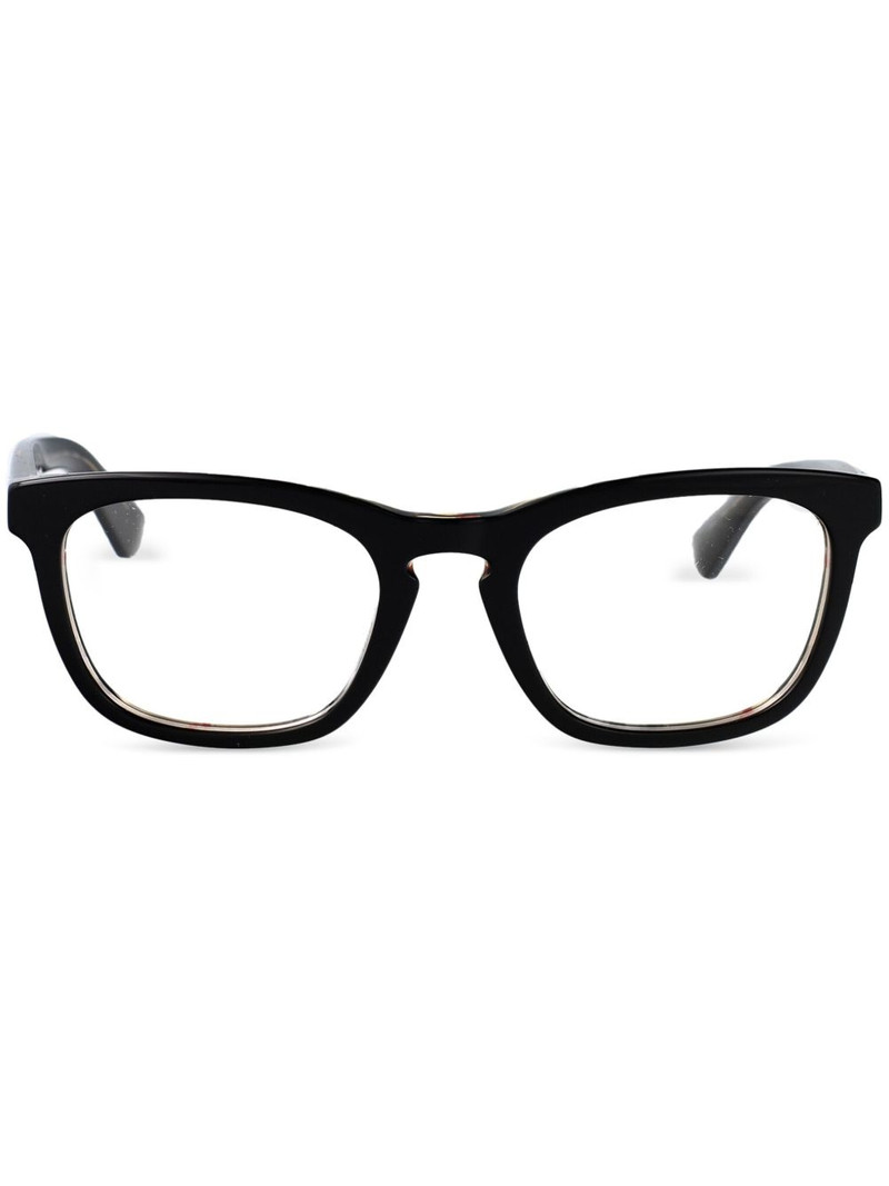 Vintage Check-detail glasses 1