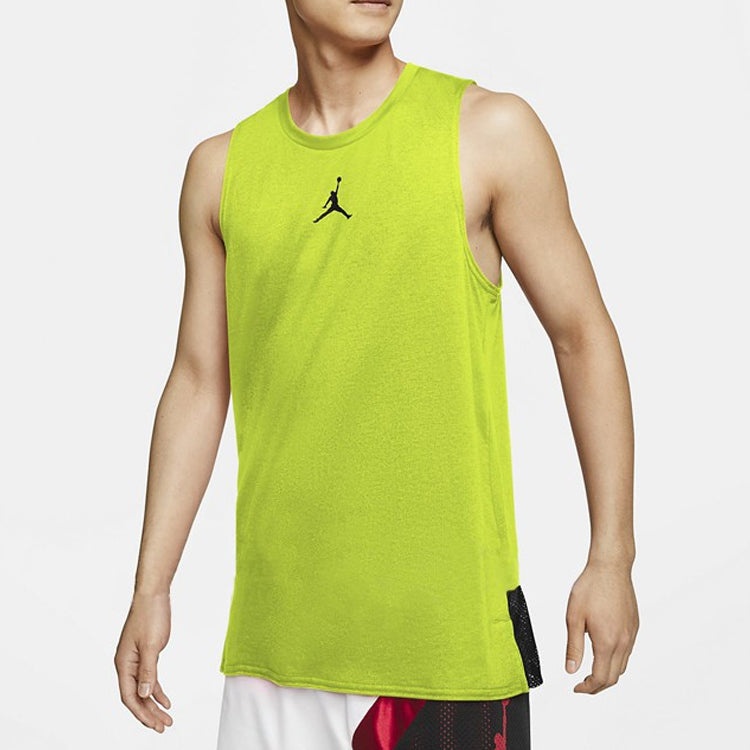 Air Jordan 23 Alpha Basketball Sports Fluorescence 'Yellow Vest' CJ5545-389 - 3
