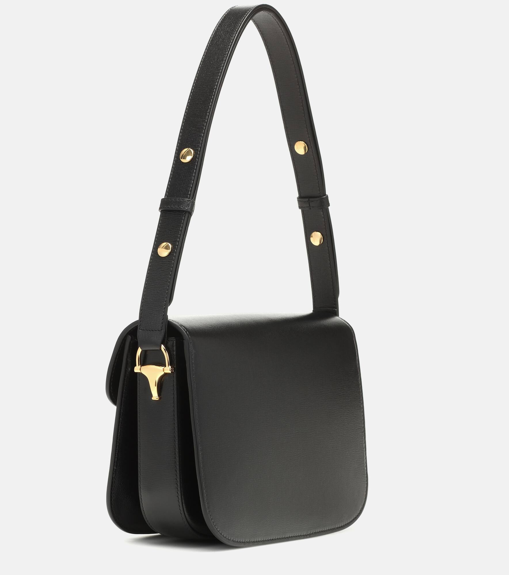 Gucci Horsebit 1955 leather shoulder bag - 4